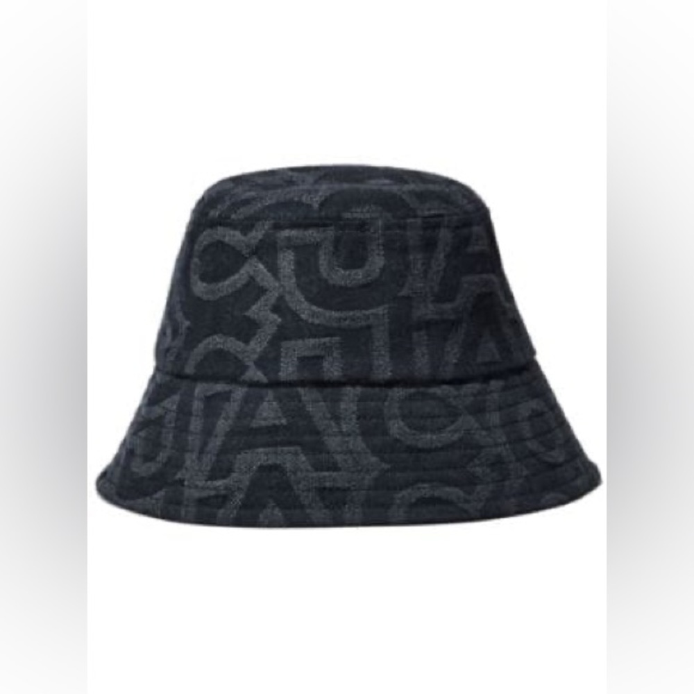 🤍 euc | Marc Jacobs | The denim monogram bucket hat